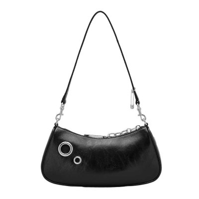 THE GROMMET CHARM SHOULDER BAG